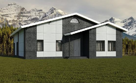Фиброцементный сайдинг Roofas Board Wood в цвете Антрацит купить в Екатеринбурге