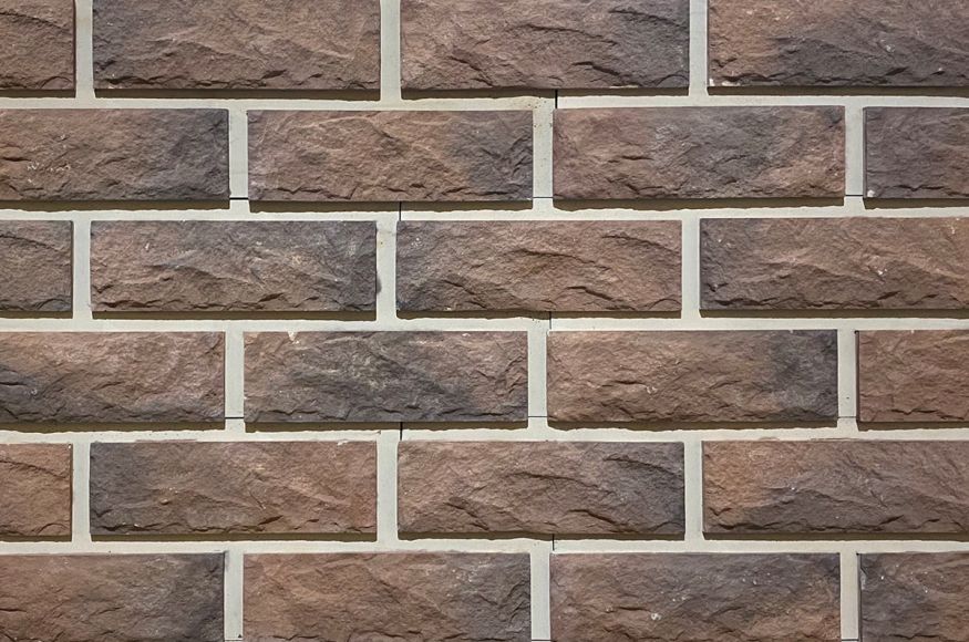 Фиброцементные панели КАНЬОН Сколотый кирпич - 27 купить в Екатеринбурге