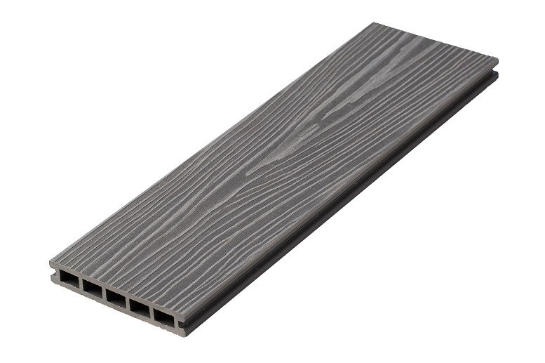 Террасная доска из ДПК RusDecking Unodeck Ultra - Цвет: Серый купить в Екатеринбурге