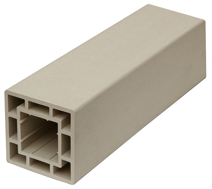 Столб для ограждения CM Decking 120x120 Белое дерево купить в Екатеринбурге