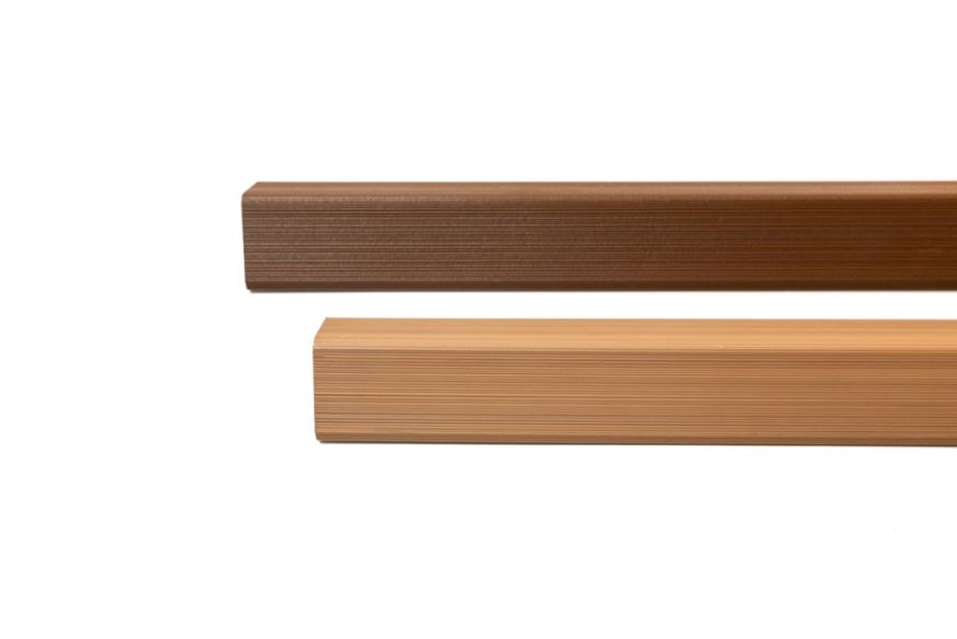 Уголок торцевой Ecodecking Скай коэкструзия Бук купить в Екатеринбурге