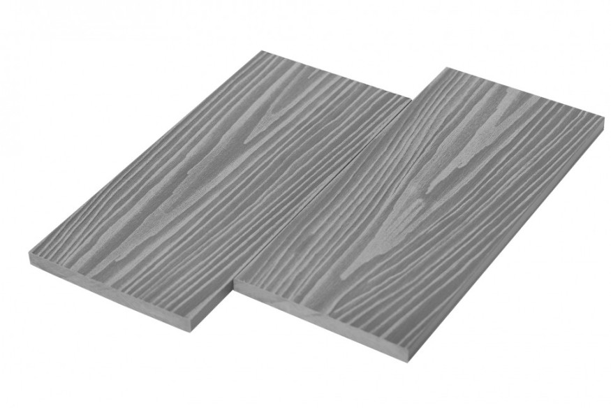Заборная доска RusDecking UnoDeck Forte - Цвет Серый купить в Екатеринбурге