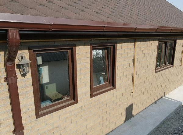 Фасадная плитка Docke Premium, Brick, Цвет Янтарь купить в Екатеринбурге