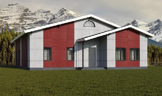 Фиброцементный сайдинг Roofas Board Stone Серебристый Опал купить в Екатеринбурге