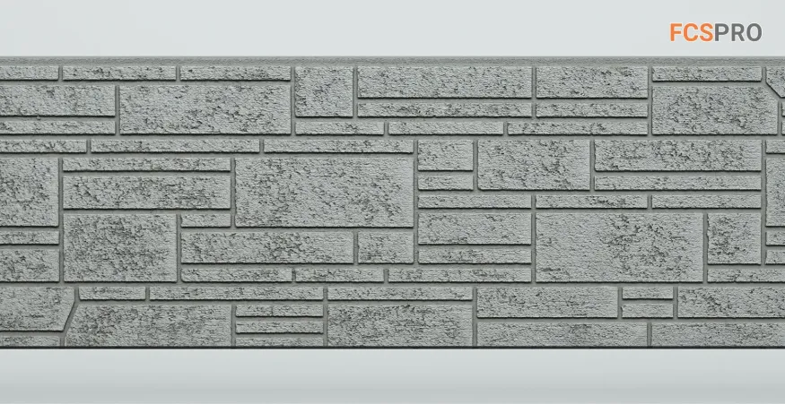 Фиброцементные панели FCS Simple АА3 (под камень) купить в Екатеринбурге