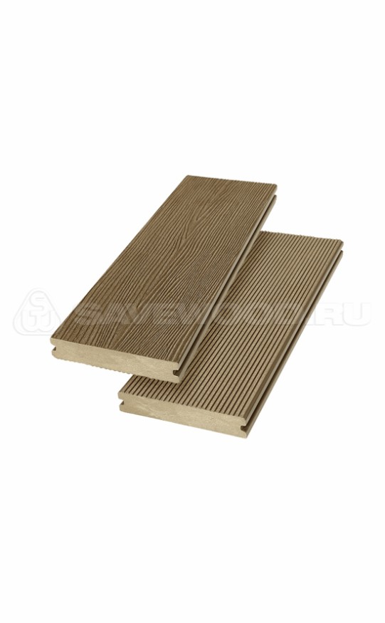 Террасная доска ДПК SaveWood, SW Abies (R), Тик купить в Екатеринбурге