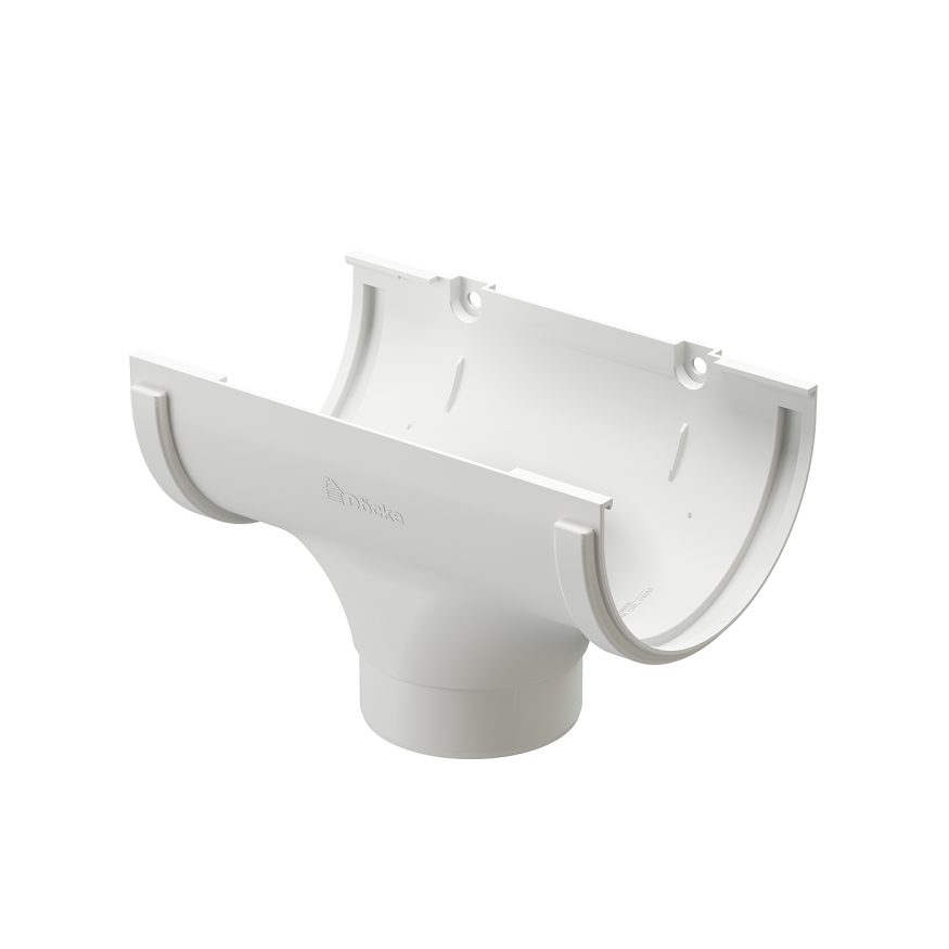 Воронка водосточная Docke Standard, белая купить в Екатеринбурге