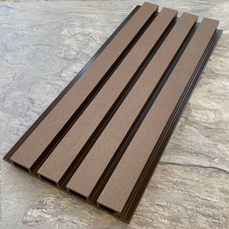 Фасадная реечная панель EasyDecking, Wood-X, Венге купить в Екатеринбурге