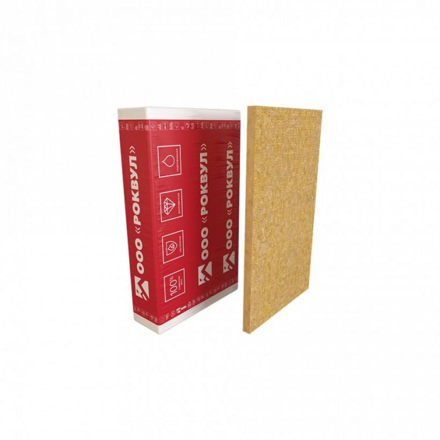 Утеплитель Rockwool РУФ БАТТС В Оптима 40х600х1000/6шт/3.6м2/0.144м3 (40упак/палл) Rockwool купить в Екатеринбурге