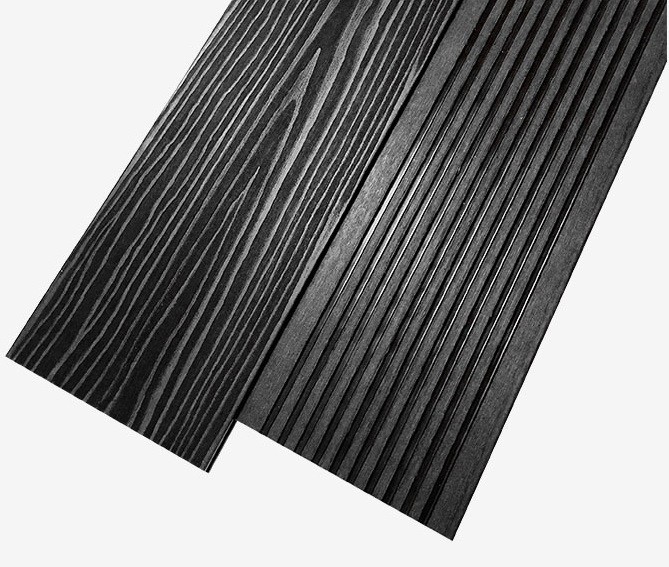 Террасная доска из ДПК RusDecking Unodeck Solid - Цвет Графит купить в Екатеринбурге
