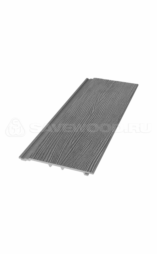 Сайдинг из ДПК SaveWood, SW Cedrus (R), Пепельный купить в Екатеринбурге