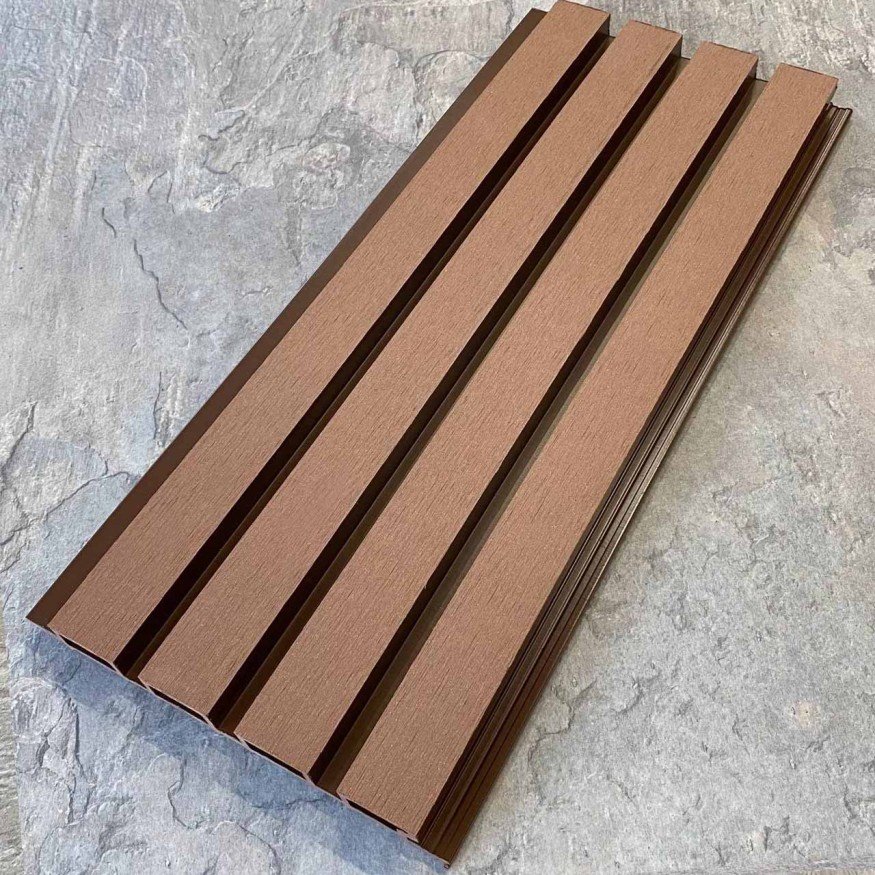 Фасадная реечная панель EasyDecking, Wood-X, Коричневый купить в Екатеринбурге