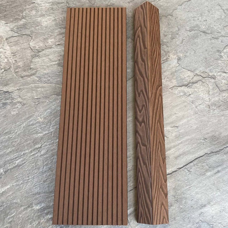 Террасная доска ДПК EasyDecking, Wood-X, Коричневый купить в Екатеринбурге