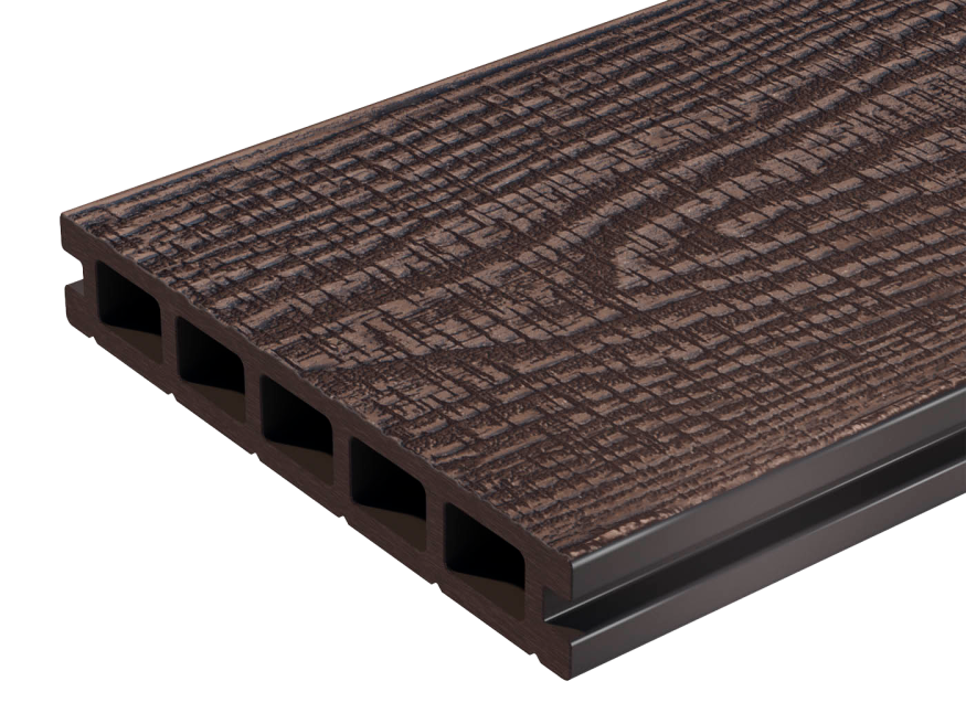 Террасная доска WOODVEX Expert Antique цвет Венге купить в Екатеринбурге