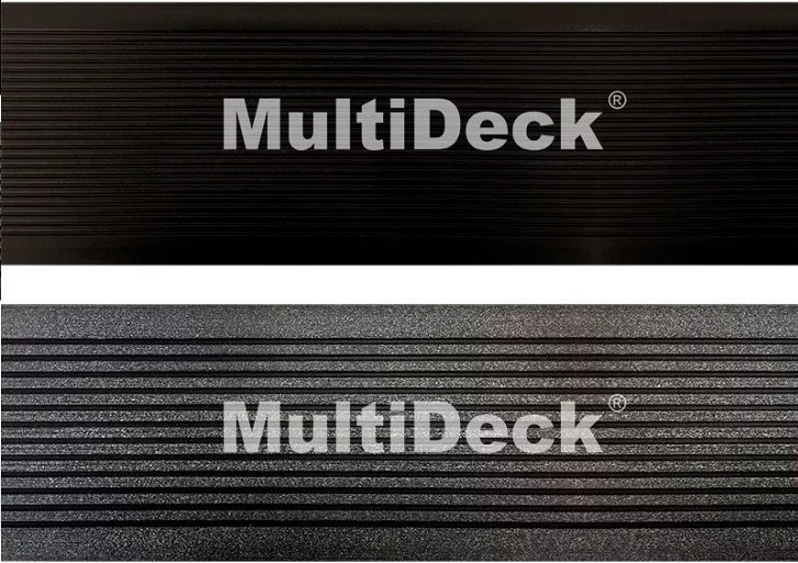 Террасная доска из ДПК MultiDeck Черный бархатный оттенок купить в Екатеринбурге