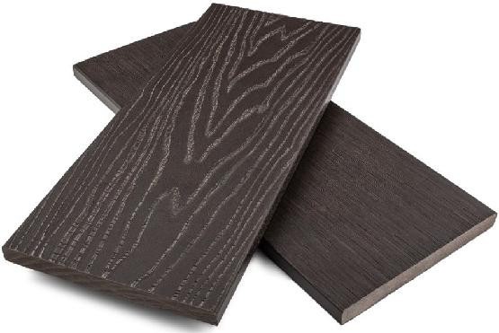 Полнотелая заборная доска ДПК NanoWood цвета Венге купить в Екатеринбурге
