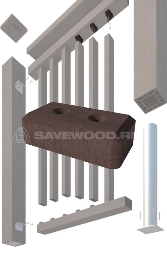 Крепление балясины Savewood купить в Екатеринбурге