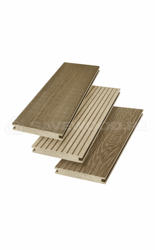 Террасная доска ДПК SaveWood, SW Fraxinus (R), Тик купить в Екатеринбурге