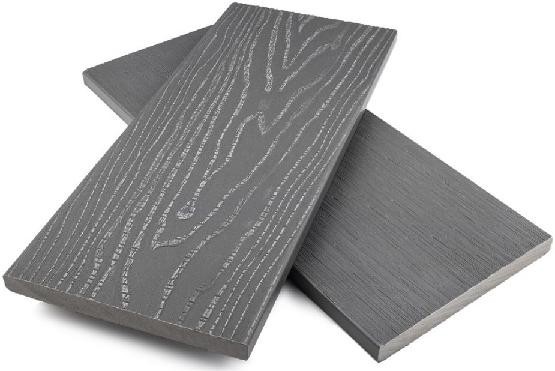 Полнотелая заборная доска ДПК NanoWood Серый купить в Екатеринбурге