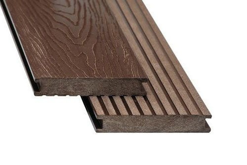Террасная доска ECODECKING Premium из ДПК, цвет Коричневый купить в Екатеринбурге