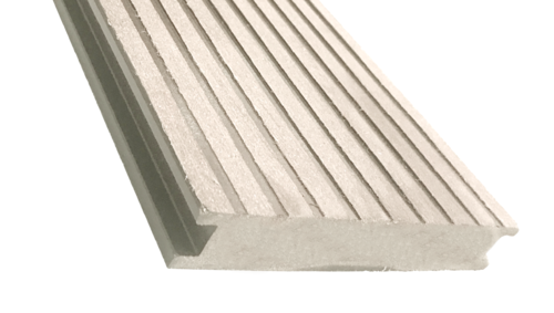Террасная доска из ДПК ECODECKING Premium Цвет слоновой кости купить в Екатеринбурге