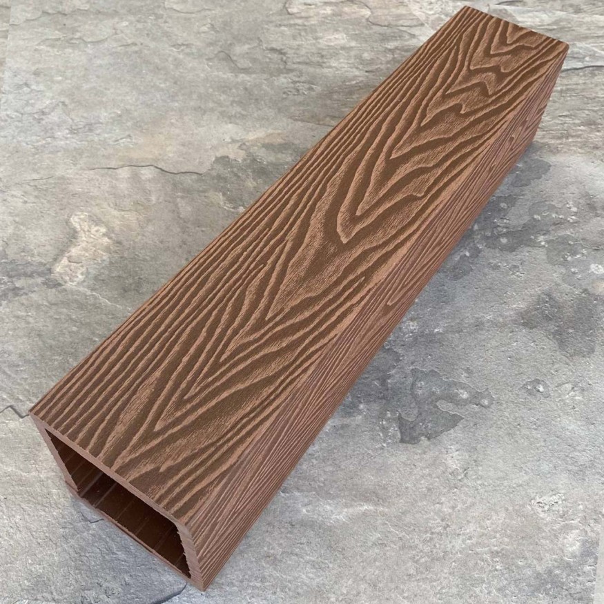 Столб для ограждения из ДПК EasyDecking, Wood-X, Коричневый купить в Екатеринбурге