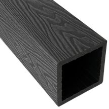 Столб для ограждения из ДПК EasyDecking, Wood-X, Черное дерево