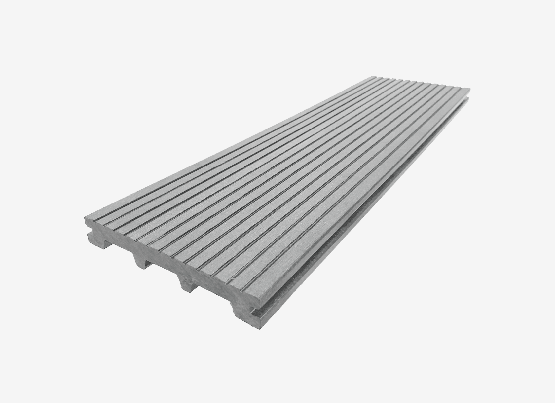 Террасная доска из ДПК RusDecking Unodeck Titanio - Цвет Серый купить в Екатеринбурге