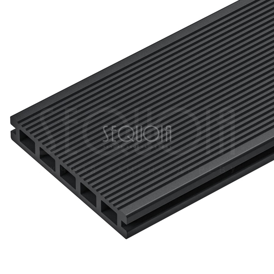 Доска террасная ДПК 3D SEQUOIA Evolution WOOD BLACK купить в Екатеринбурге