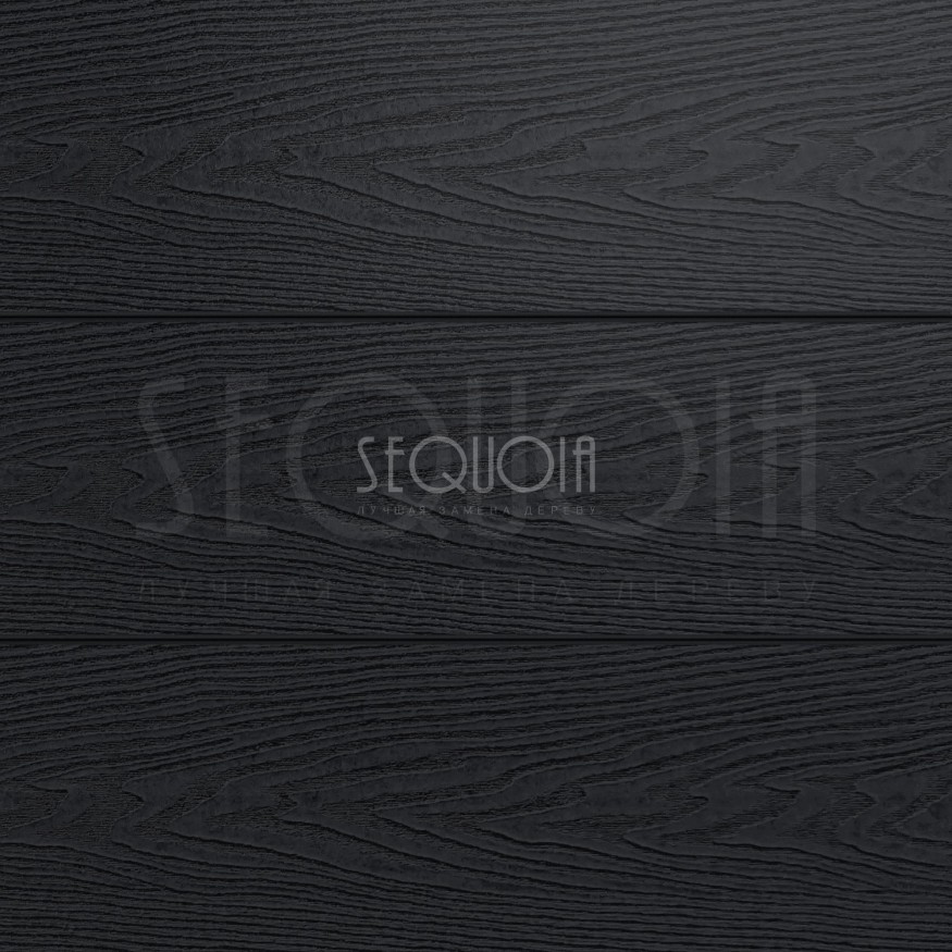 Доска террасная ДПК 3D SEQUOIA Evolution WOOD BLACK купить в Екатеринбурге