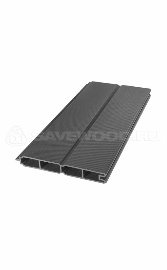 Забор из ДПК Savewood, SW Agger глянцевый, Графит купить в Екатеринбурге