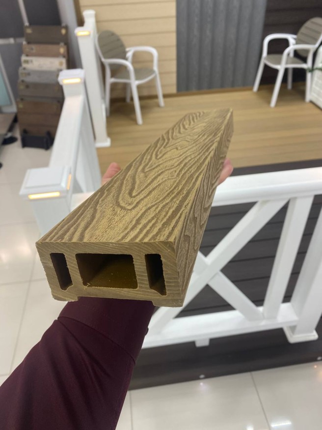 Перила для ограждений из ДПК EasyDecking, Wood-X, Дуб купить в Екатеринбурге