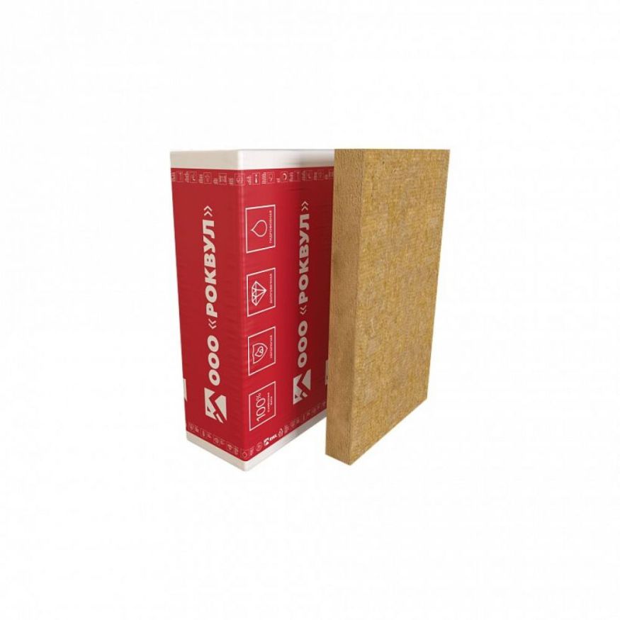 Утеплитель Rockwool ФАСАД БАТТС Д Оптима 150х600х1200/2шт/1.44м2/0.216м3 (32упак/палл) Rockwool купить в Екатеринбурге