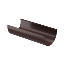 Водосточный желоб Docke Premium 3 м, цвет Шоколад