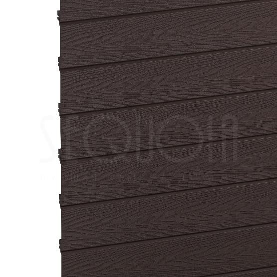 Доска фасадная ДПК 3D SEQUOIA Evolution WOOD BROWN купить в Екатеринбурге