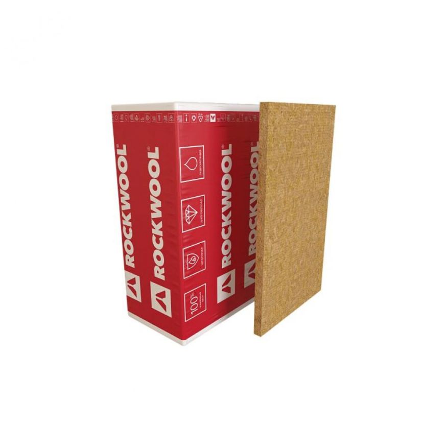 Утеплитель Rockwool ВЕНТИ БАТТС 100х600х1000/4шт/2.4м2/0.24м3 (24упак/палл) Rockwool купить в Екатеринбурге
