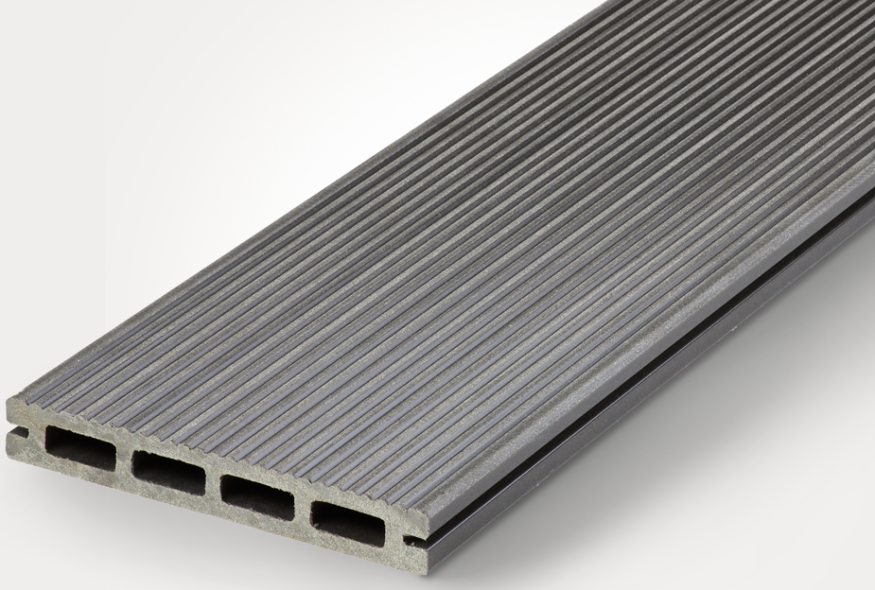 Террасная доска NanoWood «Lite» ECO в сером цвете купить в Екатеринбурге