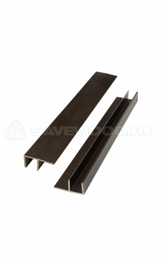 F-профиль ДПК Savewood, Темно-коричневый купить в Екатеринбурге