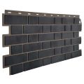 Фасадная панель FineBer, Кирпич облицовочный 3D, Мокрый асфальт купить в Екатеринбурге