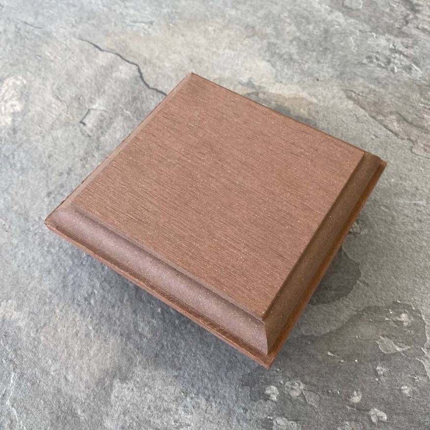 Крышка столба для ДПК ограждений EasyDecking, Wood-X, Коричневый купить в Екатеринбурге