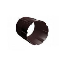 Муфта для труб Grand Line, коричневая (RAL 8017)