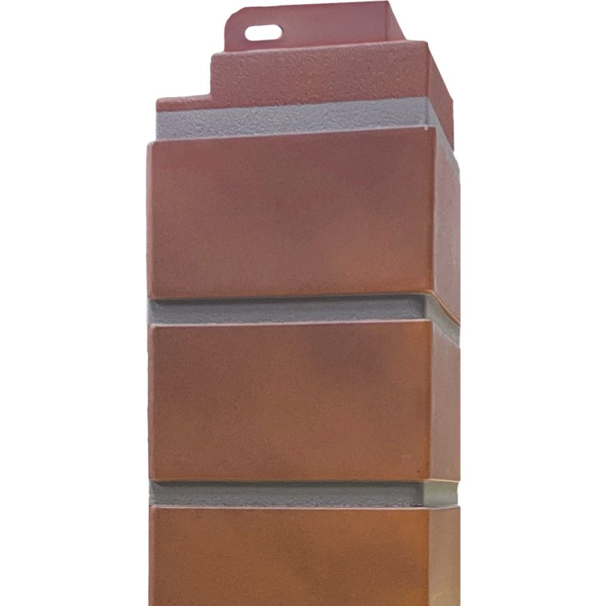 Угол наружный Кирпич облицовочный 3D, Керамический-чёрный купить в Екатеринбурге