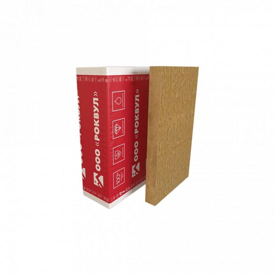 Утеплитель Rockwool РУФ БАТТС Н Оптима 50х600х1000.6шт.3.6м2.0.18м3 (32упак.палл) Rockwool купить в Екатеринбурге