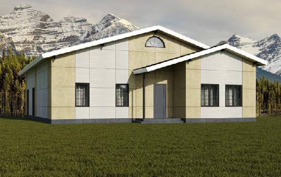 Фиброцементный сайдинг Roofas Board Wood Светлый Песчаник купить в Екатеринбурге