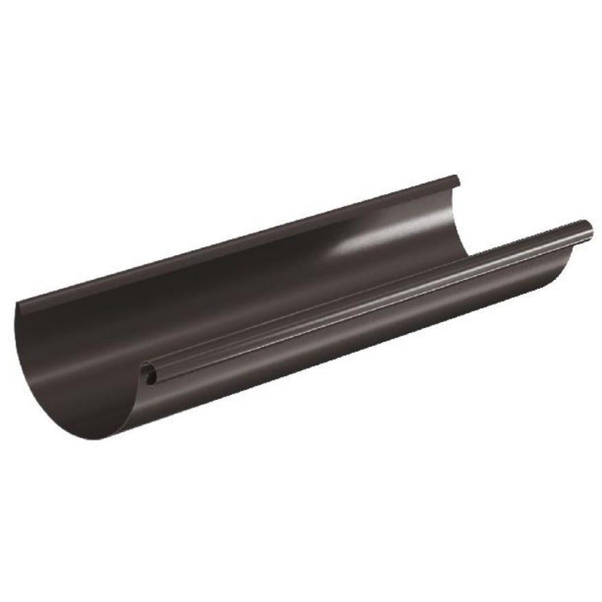 Водосточный желоб Aquasystem RR 32, тёмно-коричневый, 3.00 м, 125/90 купить в Екатеринбурге