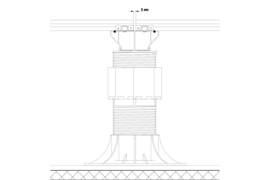 Лага Алюминий Holzhof HILST JOIST стыковочная PRO MAX купить в Екатеринбурге