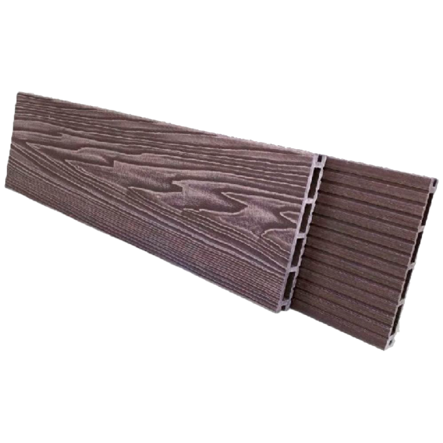 Террасная доска NanoWood Comfort 3D в цвете Венге купить в Екатеринбурге