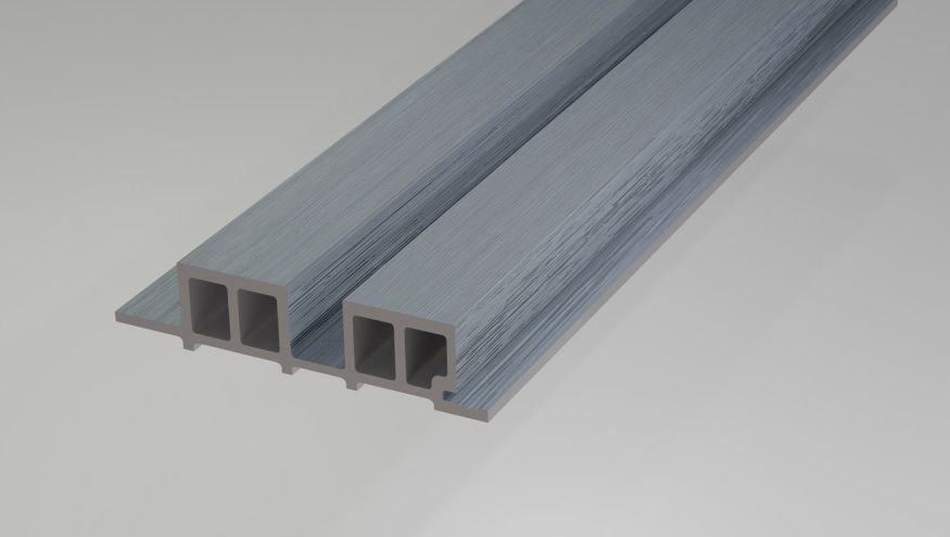Реечная панель Woodwex, Lines, Light gray купить в Екатеринбурге