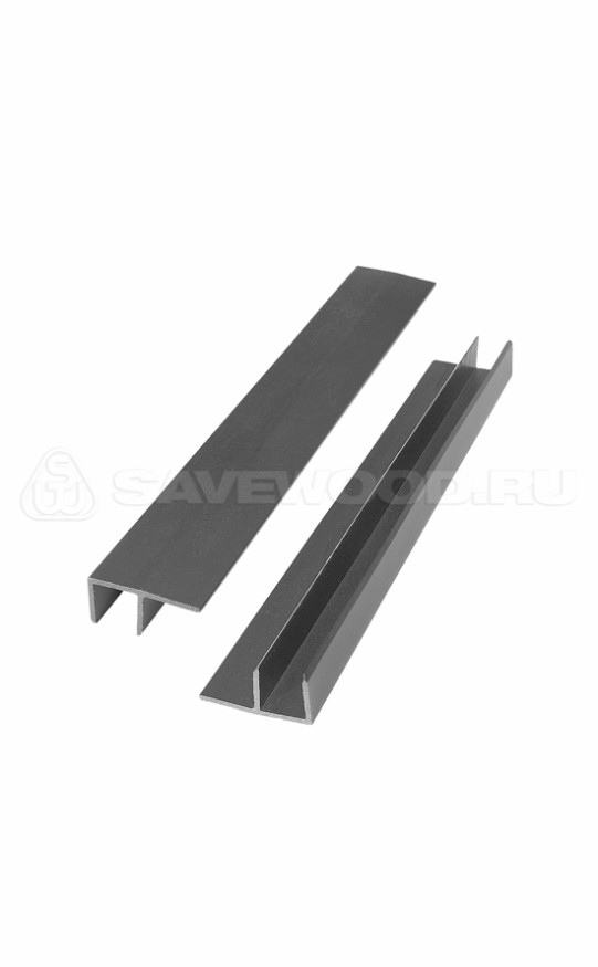 F-профиль ДПК Savewood, Графит купить в Екатеринбурге