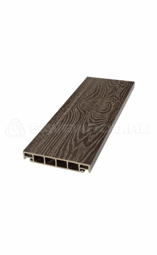 Террасная доска SaveWood, SW Salix (T), Темно-коричневый купить в Екатеринбурге